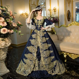 

Top Sale Gothic Victorian Dress Costumes Women's Rococo Ball Gown Women's Elegant Gothic Dress Costume