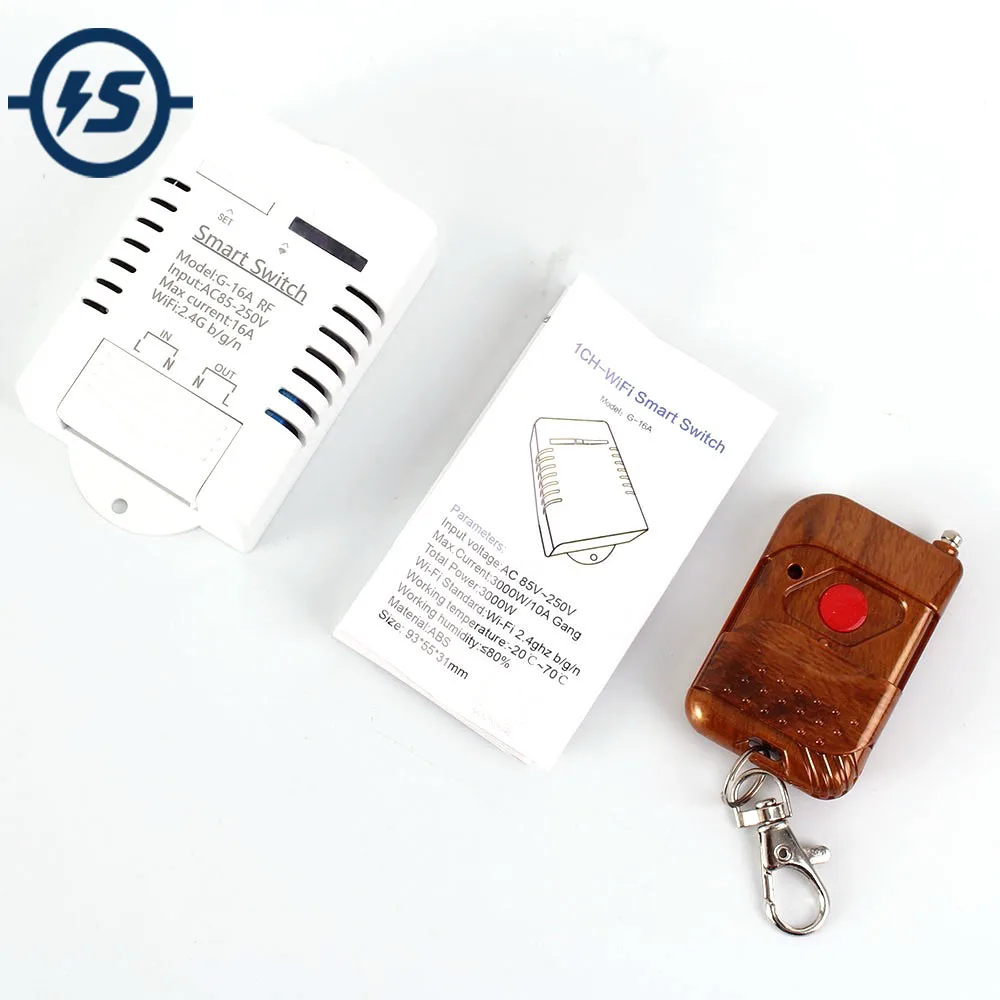 1 канальный беспроводной коммутатор IoT с Wi Fi 2 4 ГГц Интеллектуальный