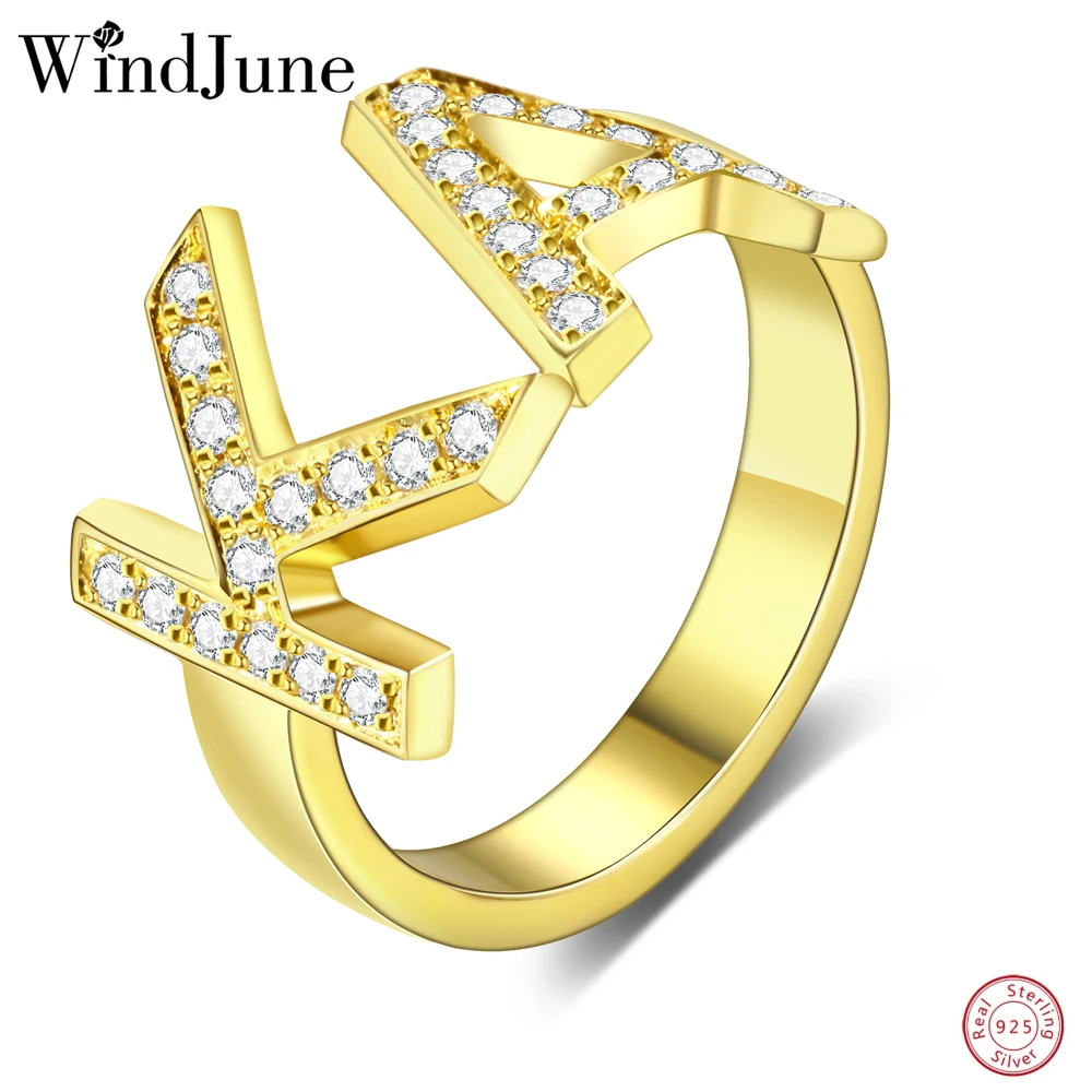 Женское Обручальное Кольцо WindJune Ювелирное кольцо из стерлингового серебра 925