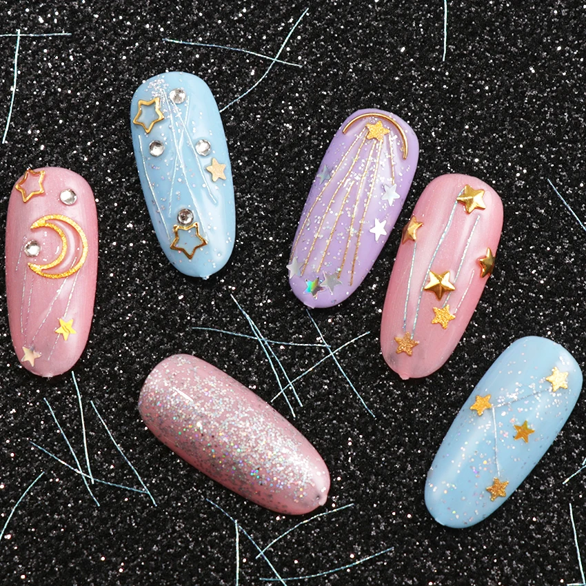 BORN QUEEN1 Box Colorful Line Rolls Copper Extra Tiny Wire DIY Nail Art Tips Decorations Sticker | Красота и здоровье