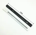 0,5 м светодиодный Трековый светильник направляющий Трековый светильник направляющая для трекового светильника 2 провода светильник Трековый светильник Бесплатная доставка