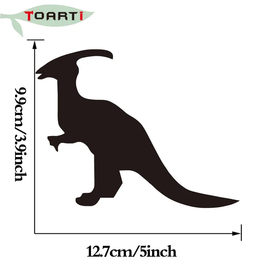 Hadrosaur наклейки для животных милые автомобиля с динозавром съемные