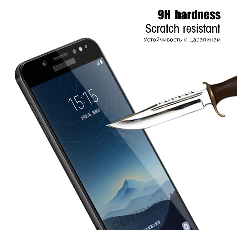 Motjerna Защитное стекло для Samsung Galaxy A3 A5 2017 закаленное A7 2016 экрана |
