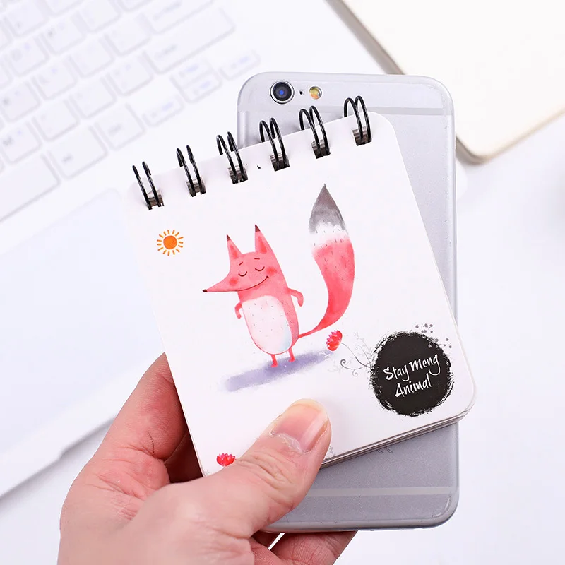 DIY милый каваи цветок девушка катушки эскиз книга мультфильм животных Книга для