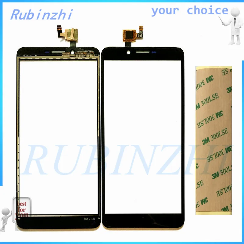 Свободная лента RUBINZHI 3M тонкий сенсорный экран для DOOPRO P5 PRO переднее стекло