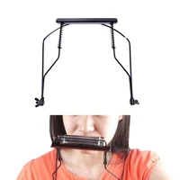 metal harmonica bracket neck holder 10 24 holes adjustable mouth organ hands free stand rack harmonica gear holder