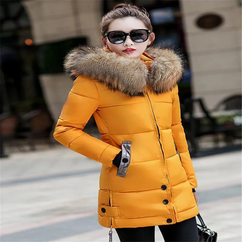 Европейская и американская Женская хлопковая куртка пальто 4XL длинная теплая