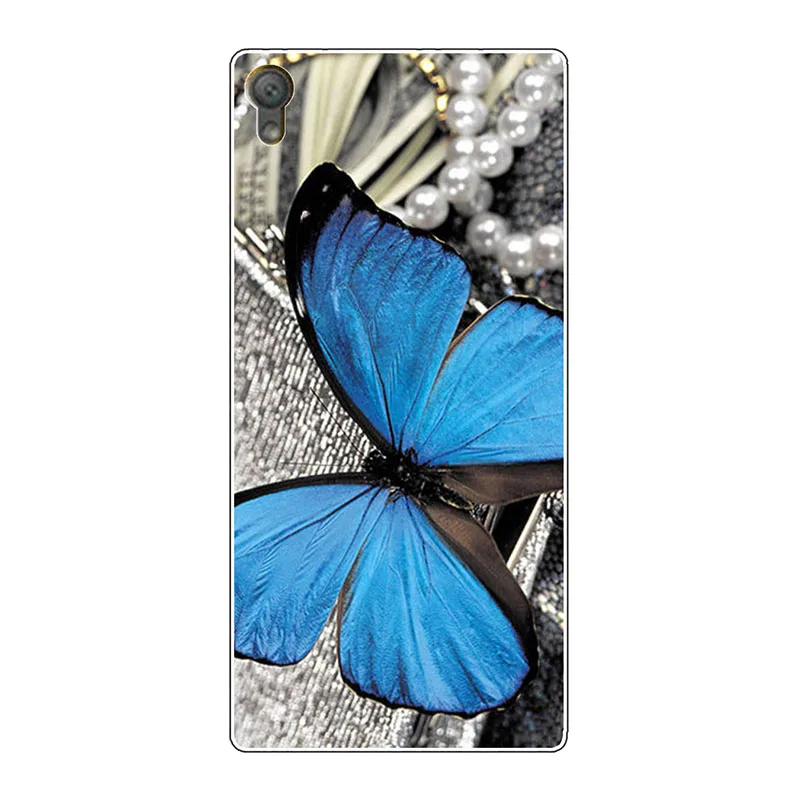 Милый Модный цветочный чехол для Sony Xperia X F5121 Dual F5122 чехлы с рисунком телефона Fundas
