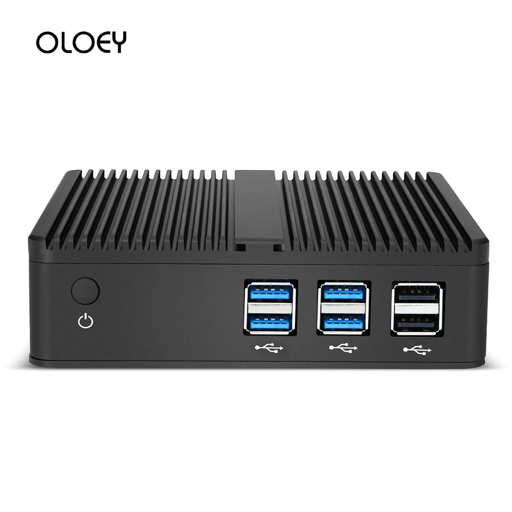 Intel Core i3-4010U Мини ПК Windows 10 8 ГБ ОЗУ 240 ГБ SSD 300 Мбит/с WiFi гигабитный Ethernet HDMI VGA 6* USB неттоп HTPC