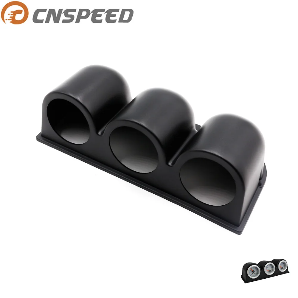 CNSPEED 2 &quot52 мм Черный Цвет Тройное крепление индикатора приборной панели
