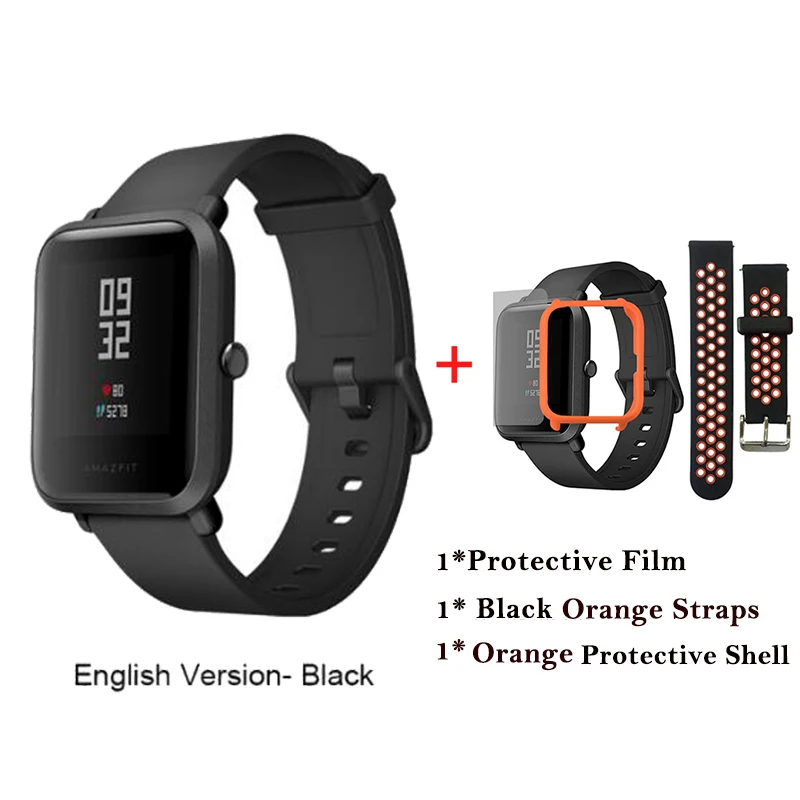 100% оригинальные Xiaomi Huami Amazfit Bip Молодежные мужские и женские gps Смарт часы Bluetooth 4 0