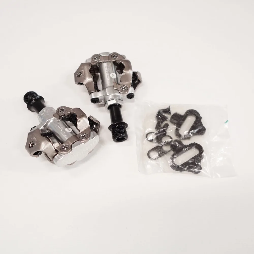 Оригинальные Shimano велосипедные PD M540 SPD MTB педали без клипсов 9/16 &quotSM SH51