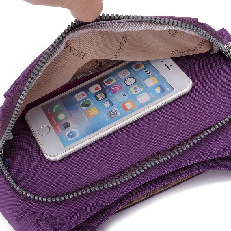 Женская водонепроницаемая нейлоновая сумка с несколькими карманами, повседневная сумка на молнии, дорожная сумка через плечо для женщин, сумка на плечо для сотового телефона, Женская сумочка, сумки
