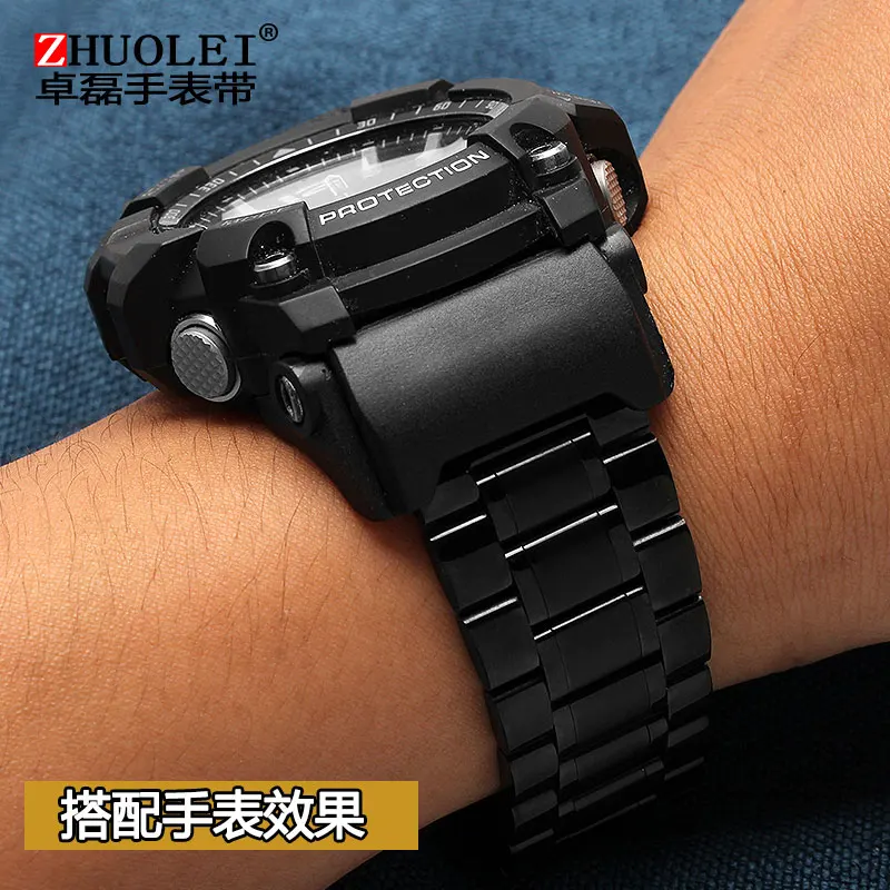 Дизайн для CASIO clay king GG-1000/GWG-100/GSG-100 точные стальные часы со стальной цепочкой для мужских часов