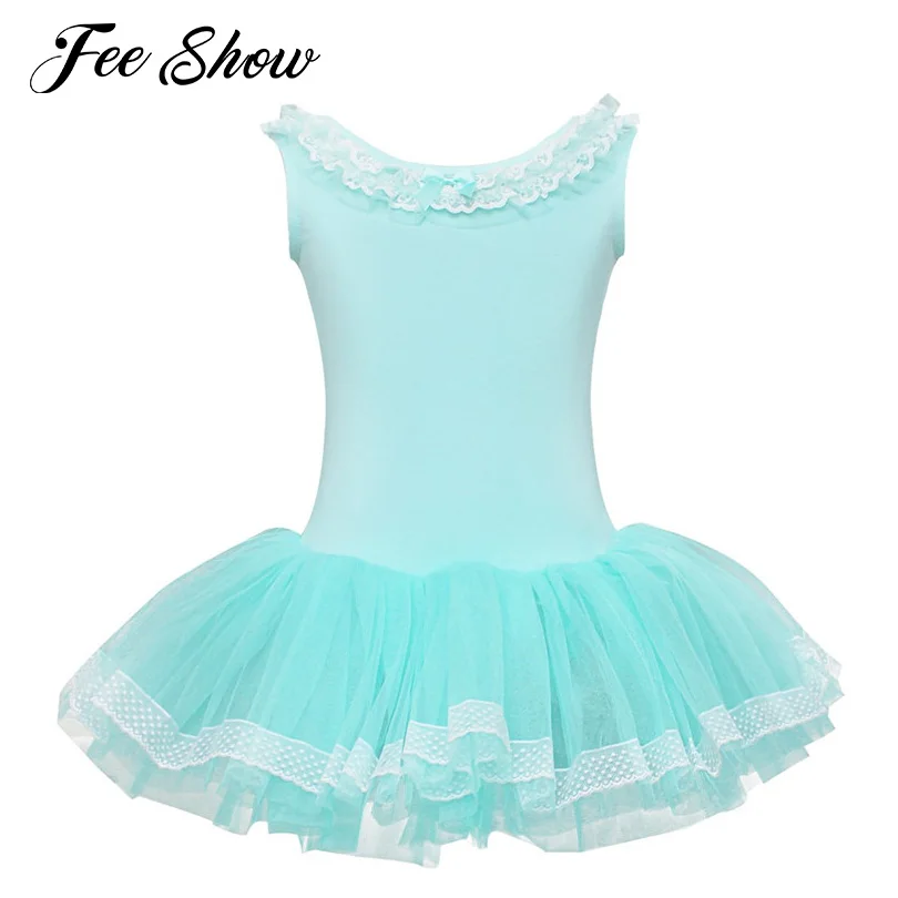 Милое детское платье для балета 2018 Одежда танцев балетные костюмы девочек трико