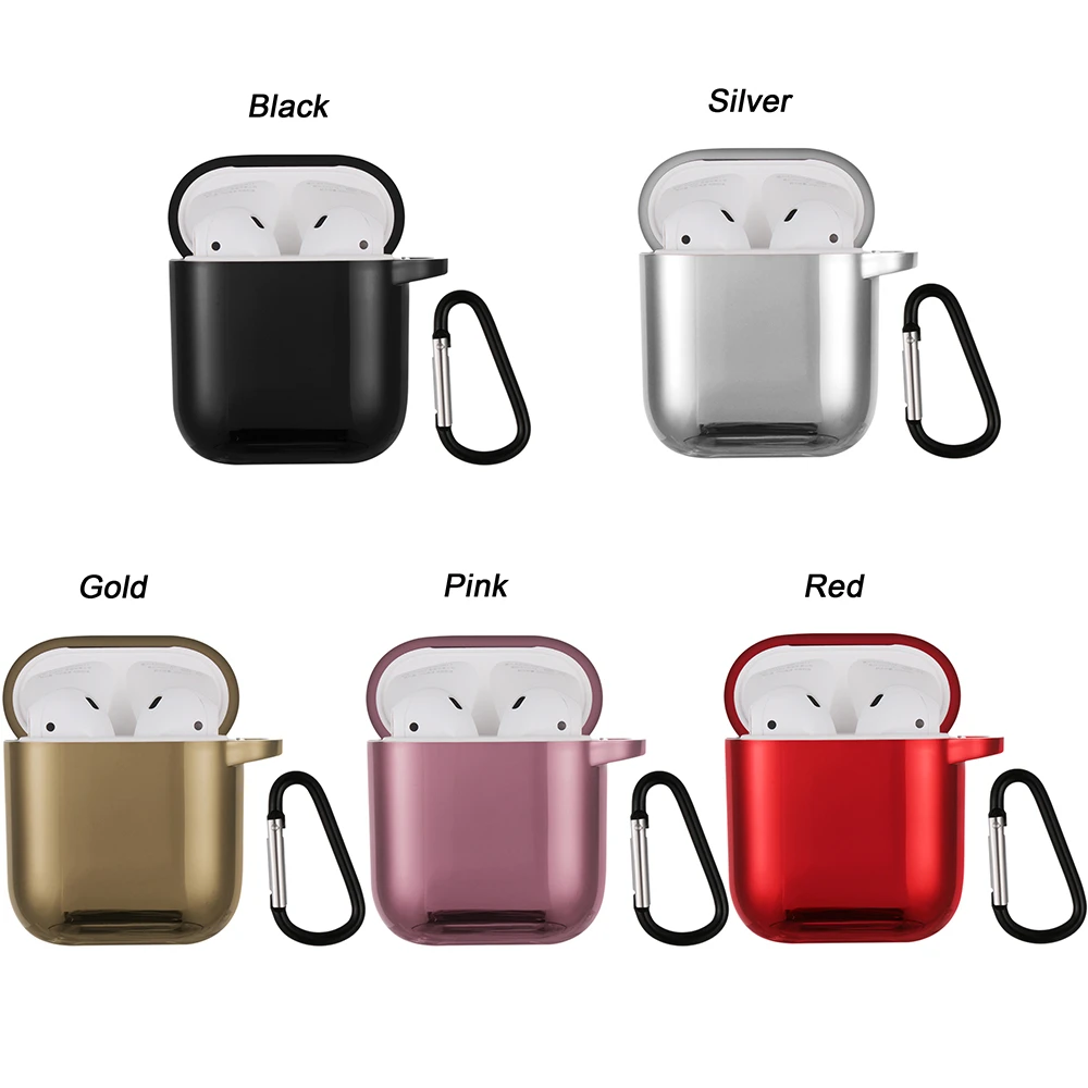 Покрытие твердый корпус для Apple AirPods чехол противоударный наушник защитный чехол для Air Pods зарядный чехол Аксессуары