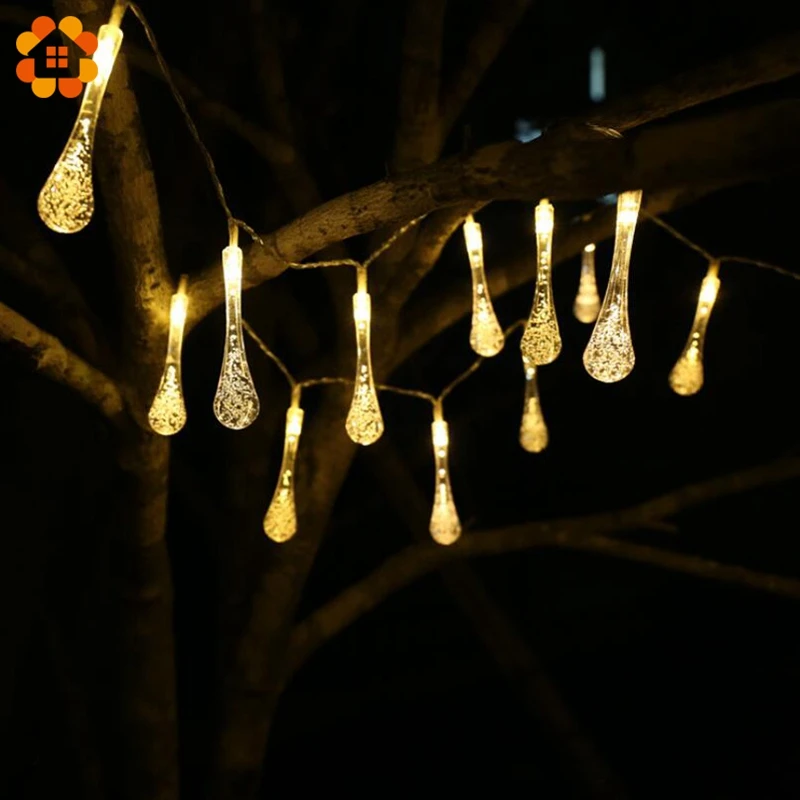 2 м светодиодная гирлянда в форме капли светодиодные гирлянды свадебные