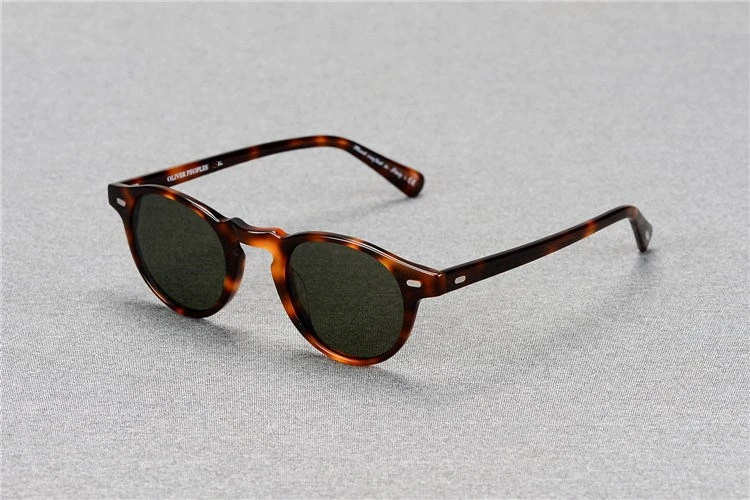 Gregory Peck OV5186 Size47 Oliver Brand Sunglasses Women Sunglasses Men Polarized Round Sunglasses with OP Logo Original Box