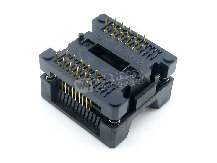 SOP20 SO20 SOIC20 OTS-20 (28)-1 27-04 Enplas IC Test &amp burning-in Socket Programmer Adapter 7 5 мм ширина 1 27 шаг |