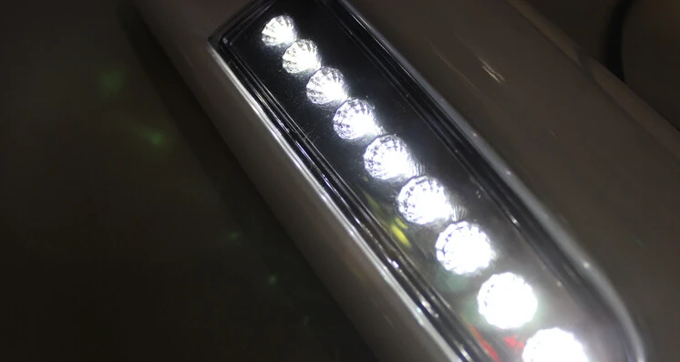 СВЕТОДИОДНЫЙ DRL Противотуманные Фары Светильник окружении лампа указателя