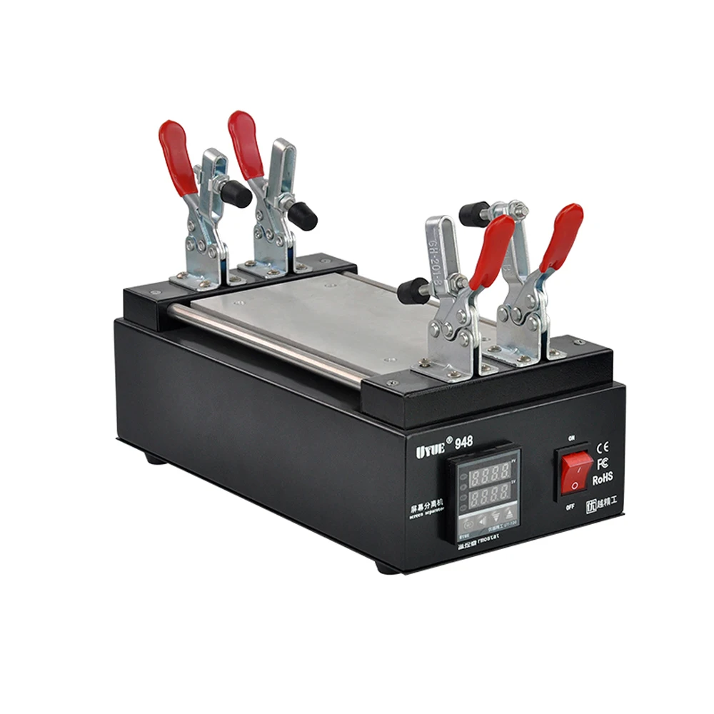 UYUE 948 LCD Toch Glass Panel Screen Outer Glass Separator Machine For Mobile Hand Tool Repair Device Split Machine