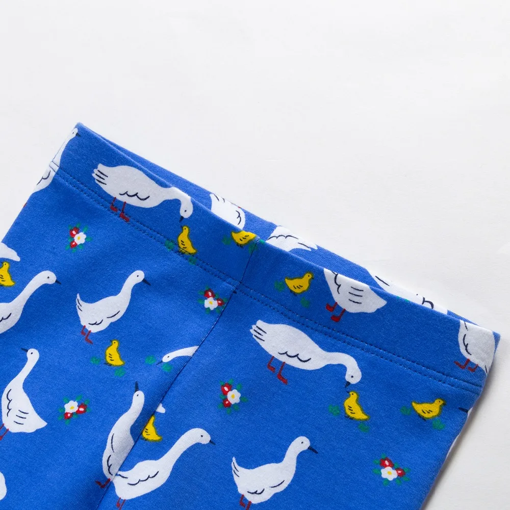 New Fall Autumn Spring baby girls Printing cartoon Leggings Quality Cotton rainbow Unicorn Pants 2-7year Clothes Clothing