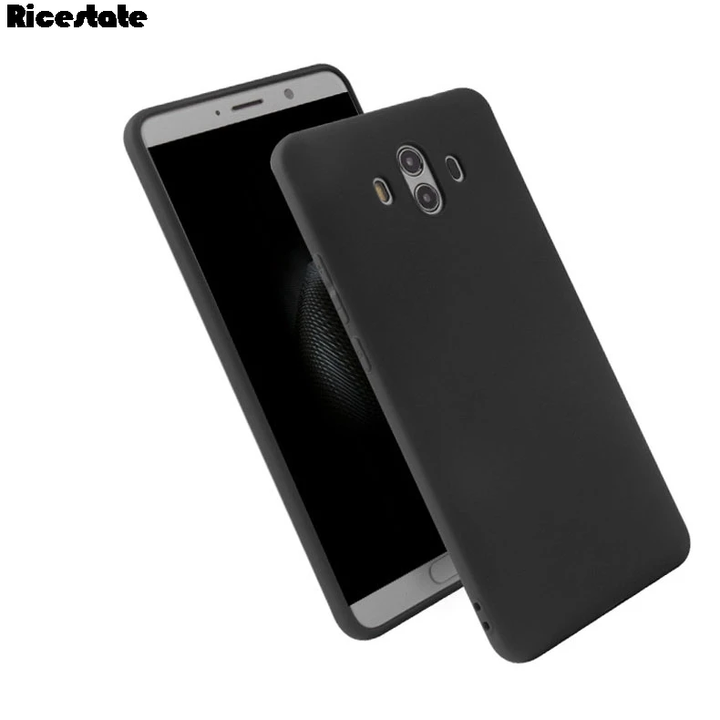 Матовый Силиконовый мягкий чехол из ТПУ для Huawei Mate 10 9 Honor 8X 6X 7X 8 P8 P9 Lite 2017 P10 P20 lite Nova