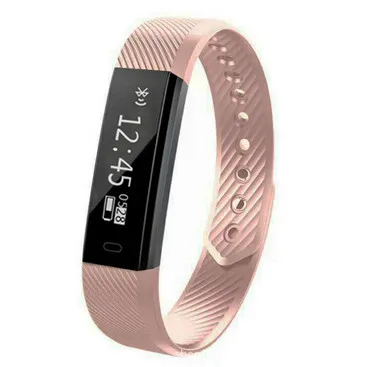 Smartch ID115 Smart Напульсники Фитнес трекер Браслет Шагомер Bluetooth Водонепроницаемый Sleep