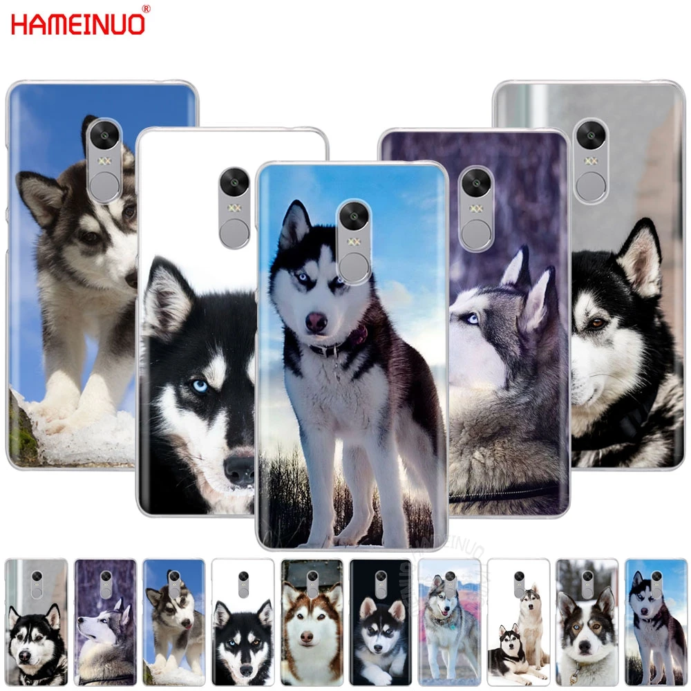 HAMEINUO Хаски чехол для телефона с щенком Xiaomi redmi 5 4 1 1s 2 3 3s pro PLUS note 4X 4A 5A|case for xiaomi|phone
