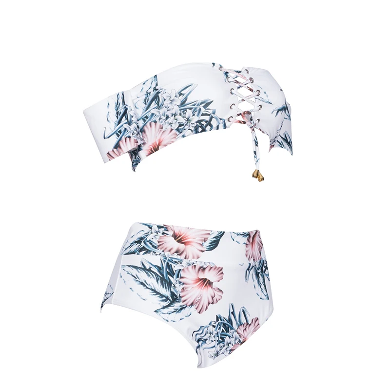 High Quality 2019 Wholesale Women Navy Blue Sexy Bikini Swimwear |