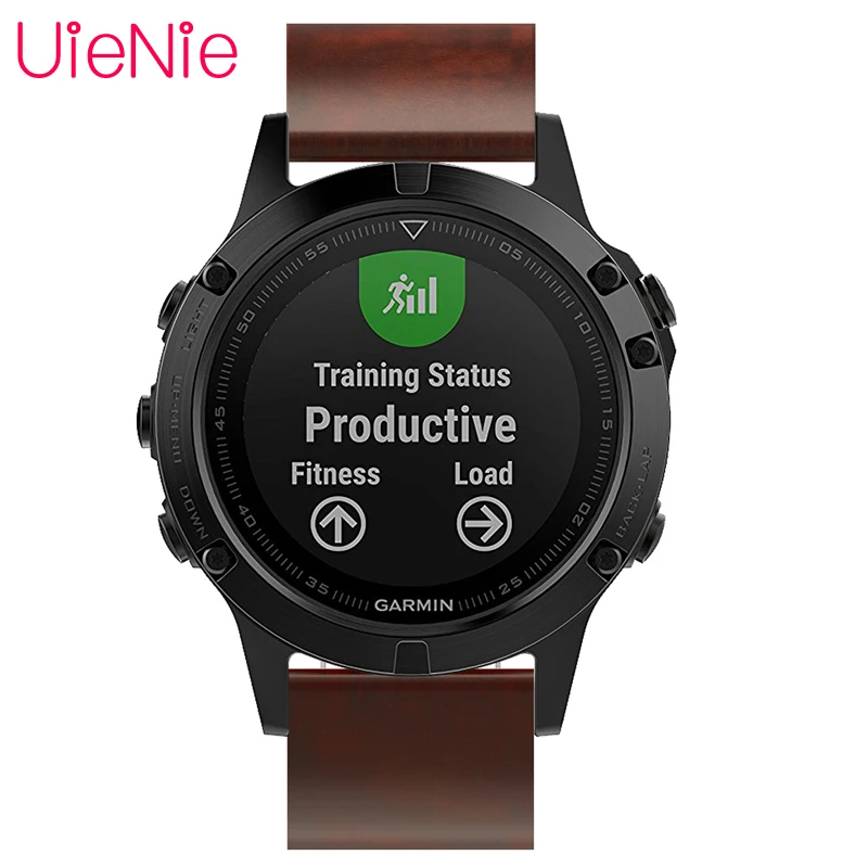 Роскошный кожаный ремешок с острым носком сменный для Garmin Fenix 5 GPS