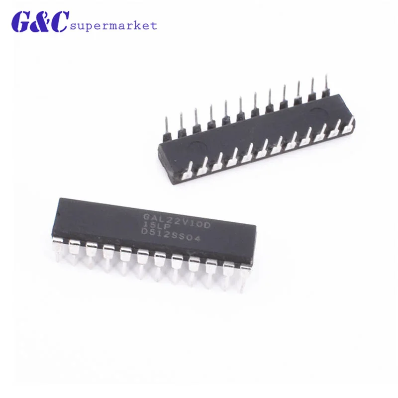 5 шт. GAL22V10D-15LP GAL22V10D-25LP GAL22V10 DIP24 IC в наличии | Электронные компоненты и