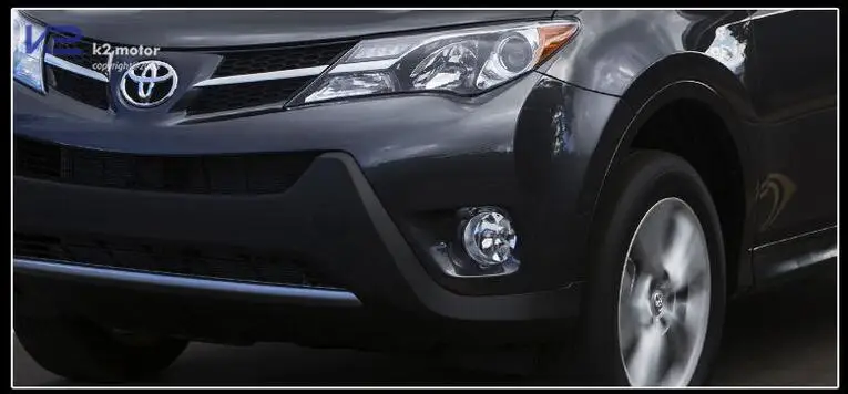 2013 ~ 2015 RAV4 противотуманные фары Бесплатная доставка! галогенные vios corolla camry Hiace tundra