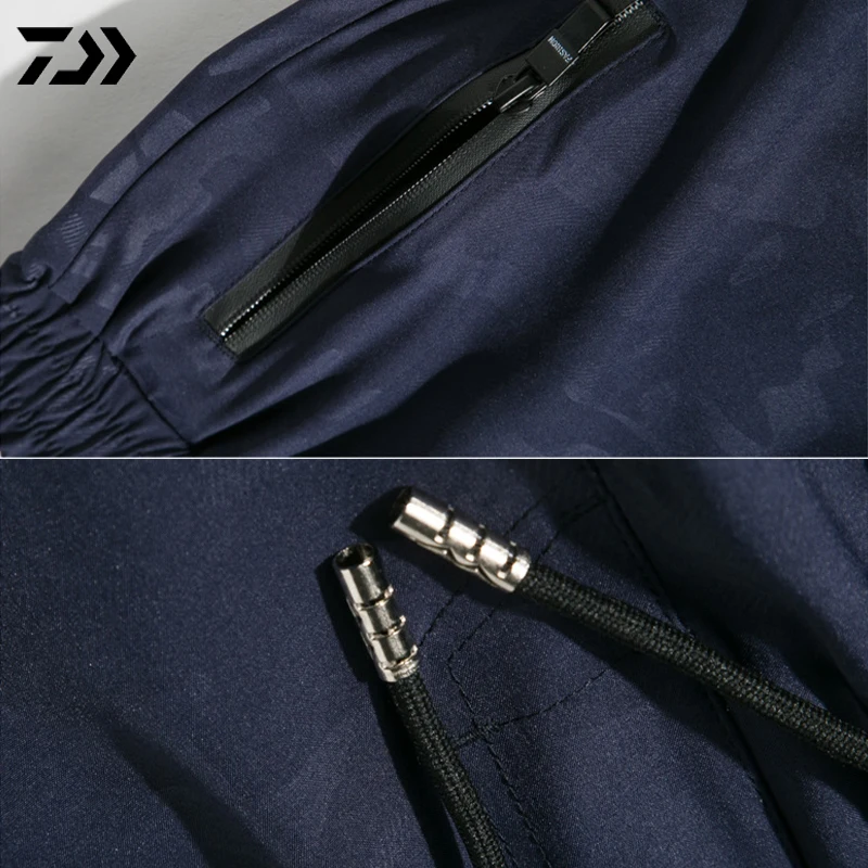 Daiwa, летние шорты для мужчин, Спортивная, дышащая, одежда для рыбалки, для бега, велоспорта, гольфа, рыбалки, шорты, быстросохнущие, одежда