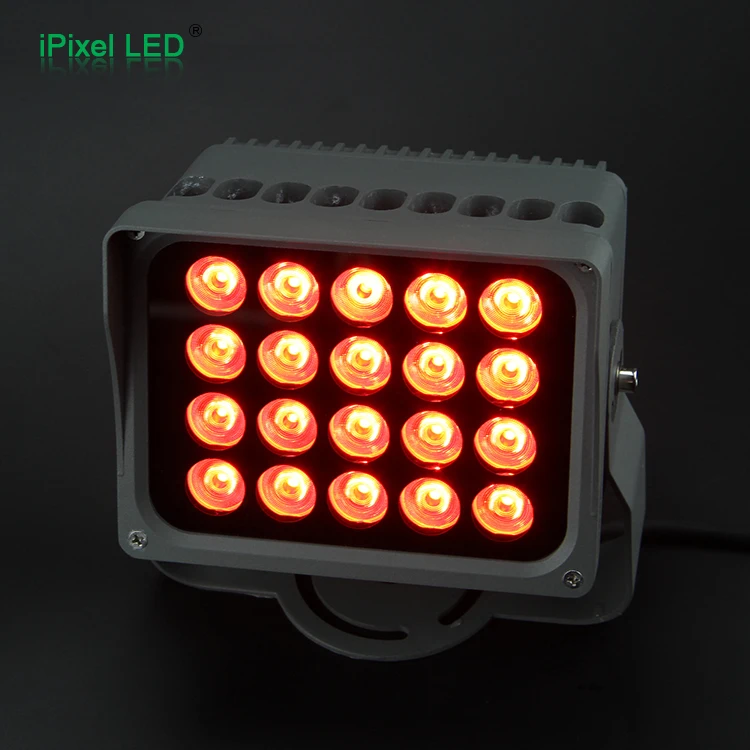 DMX512 RGBW 24V Светодиодный прожектор портативный светодиодный прожектор|Прожекторы|