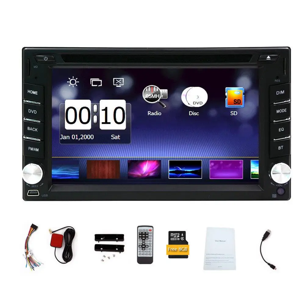 HD gps Navi Автомобильный DVD стерео 3D карта головное устройство автомобильного