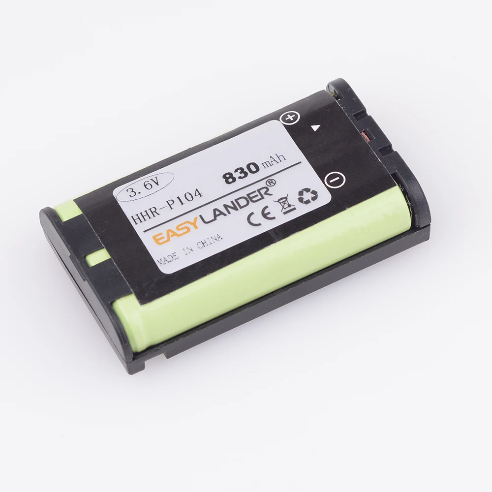 Easylander 3 6 V 830mAh аккумулятор для домашнего телефона Panasonic HHR P104 P104A/1B HHRP104 #1410 Тип 29 KX