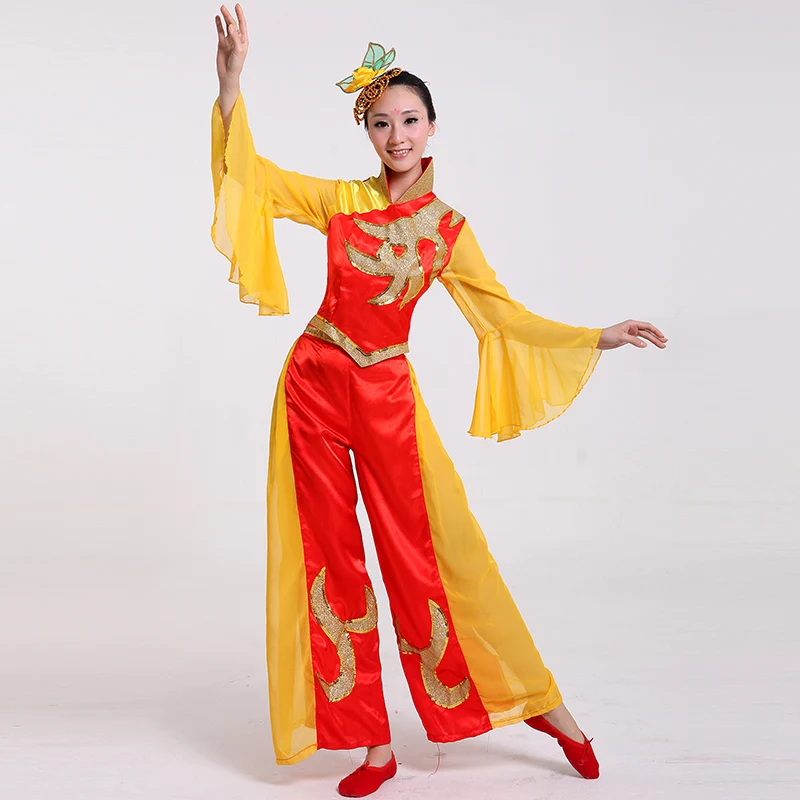 Платье для выступления на сцене старинный костюм китайских танцев женщин певица