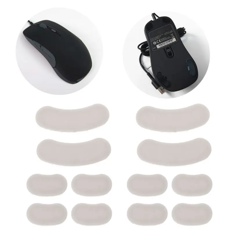 2 компл./упак. Тигровая игровая мышь ножки скейт для SteelSeries Rival 300 300S белая скользит