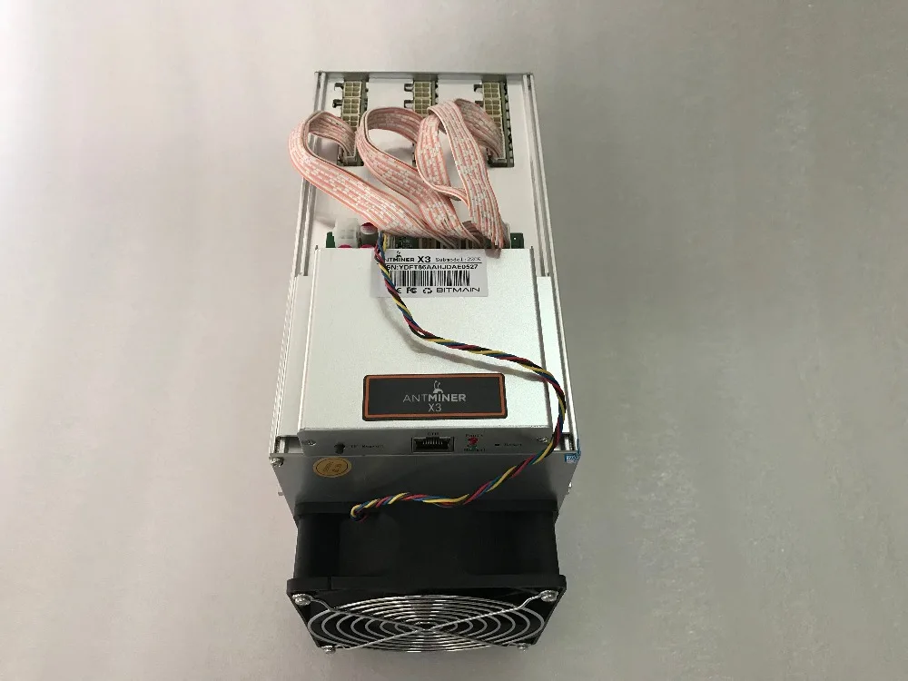 KUANGCHENG использовал только 80 90% CrptoNight Miner Antminer X3 220KH/s 500W высокая прибыль майнинга на