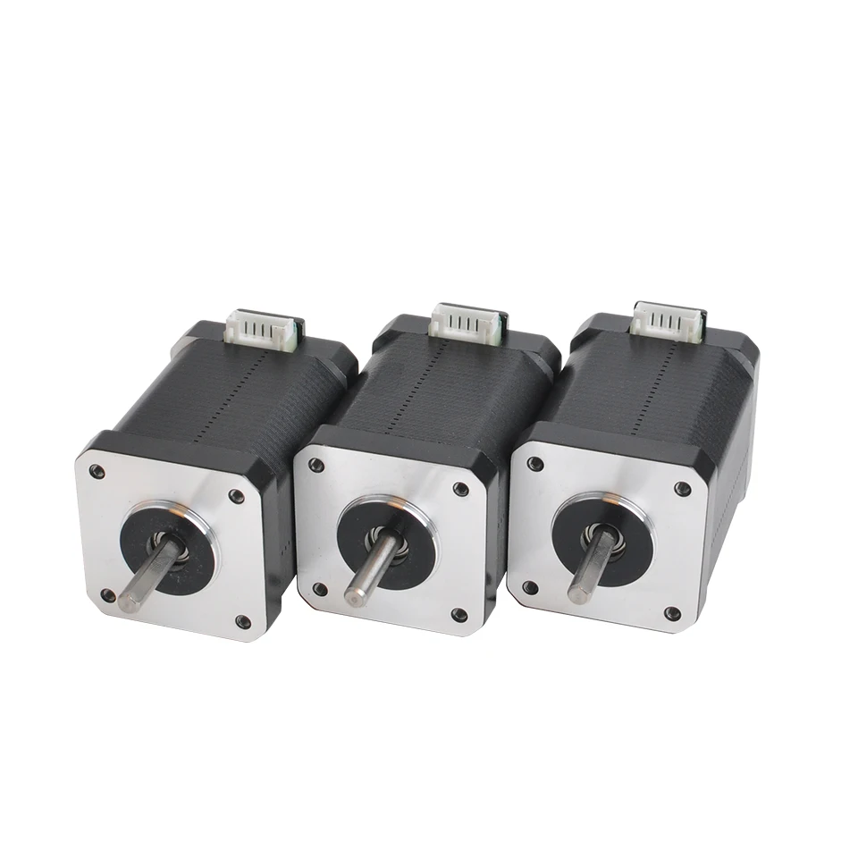 42SHD8012 12B Nema17 шаговый двигатель 42 Мотор Nema 17 0.89N.m 2A 2 фазы CNC XYZ 3d принтер для гравера