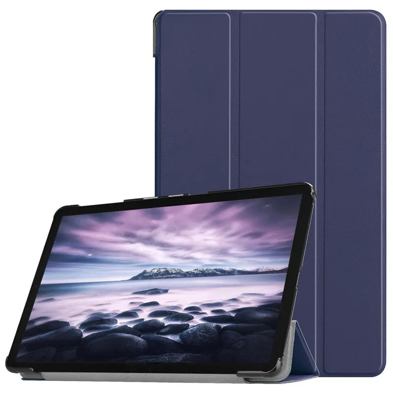 Кожаный чехол для Samsung Galaxy Tab A 10 5 2018 SM T590 T595 T597 Умный Магнитный чехол-подставка |