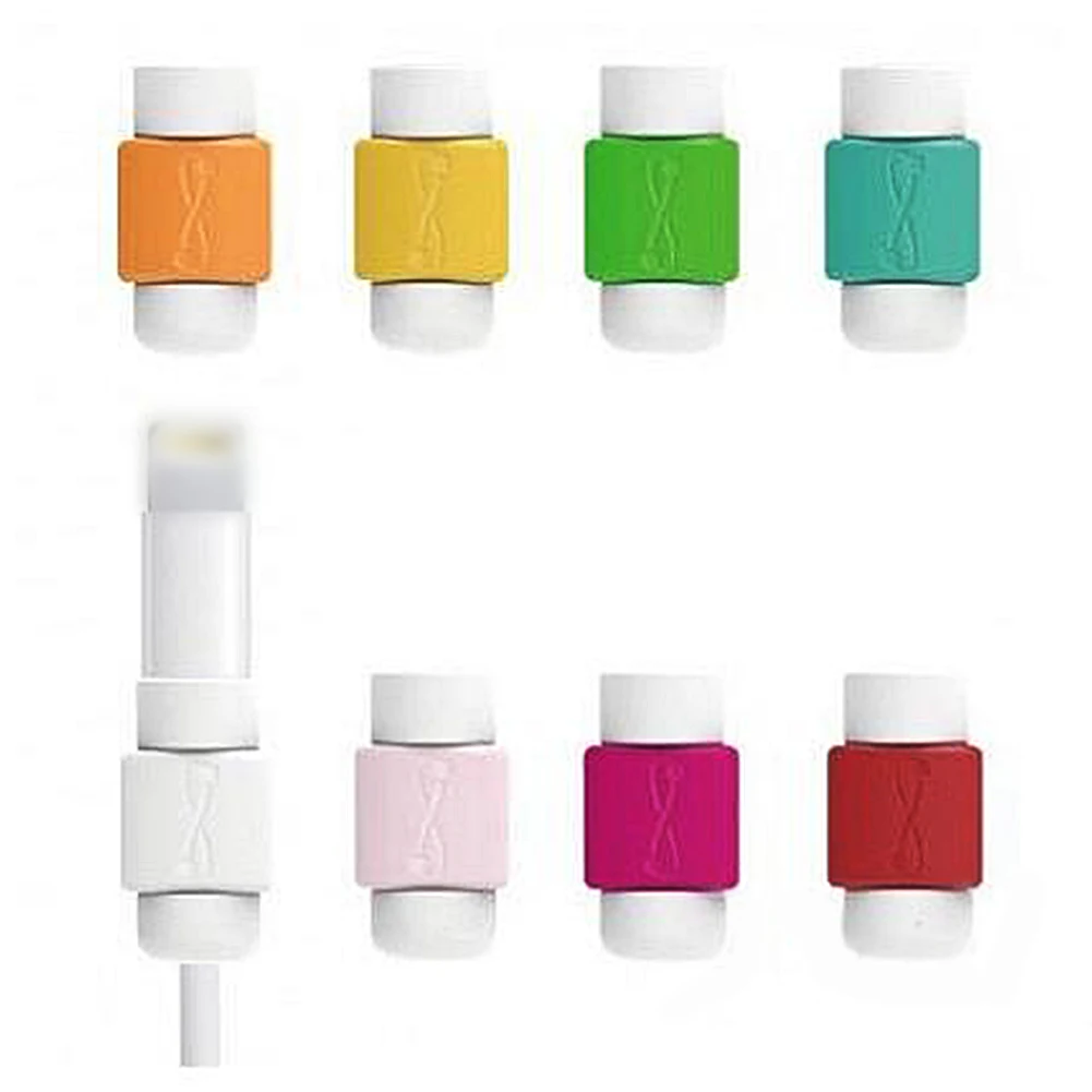 Pretty Useful 5 pieces Charging Wire Protect for Apple Pro Air iphone Charger Cable Saver Protector | Мобильные телефоны и