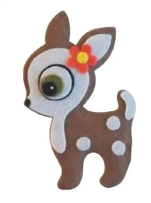 Прекрасный пятнистого оленя металлический Трафаретный вырубной штамп