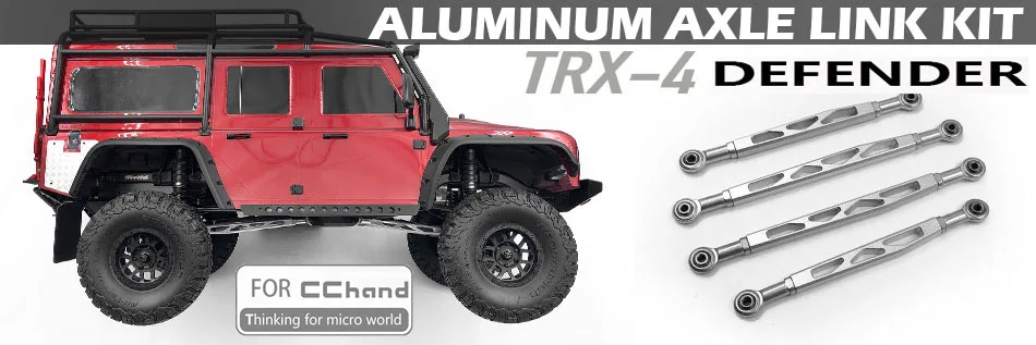 Алюминиевый Комплект звеньев на оси для CCHAND Traxxas TRX 4 D110|Детали и аксессуары| |