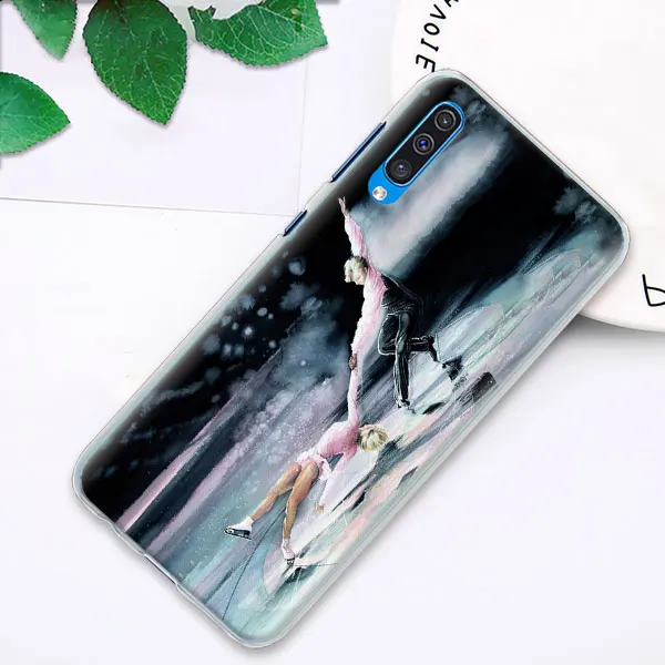 05 Чехол для телефона с фигурными коньками Go для samsung Galaxy A30 A50 A70 A80 A6 A8+ A7 A9 M10 M30 PC жесткий чехол - Цвет: 05