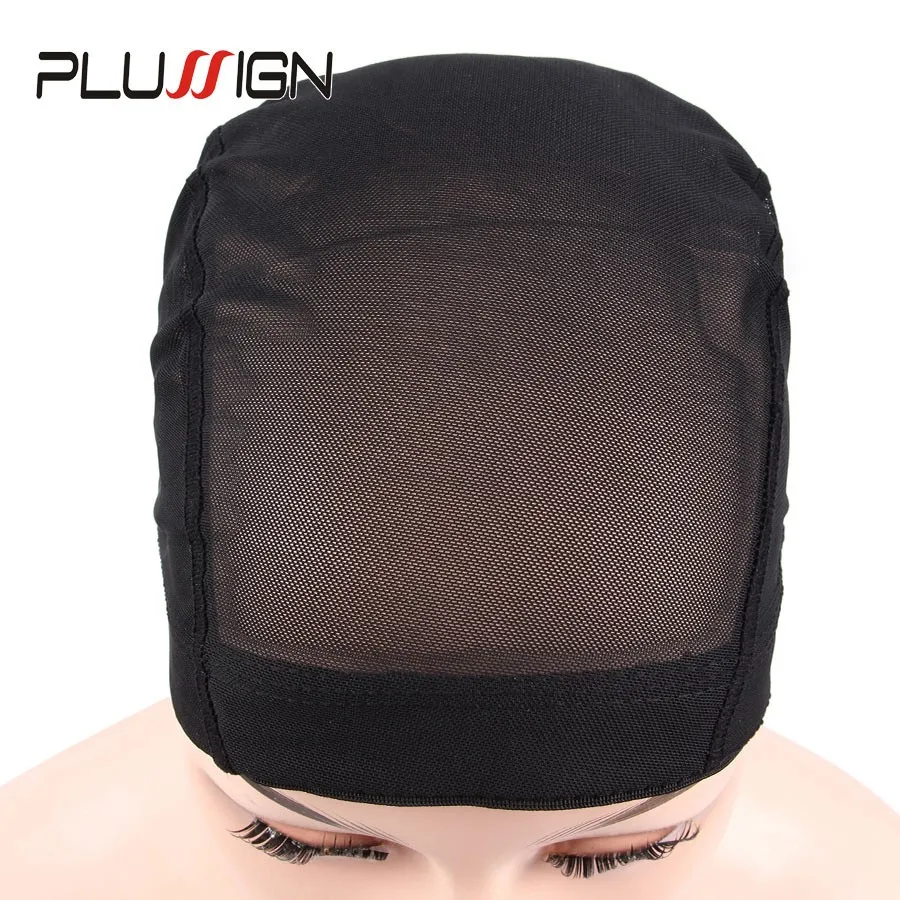 Plussign Weavon шляпа парик делая головка набора окружность 52-56 см s m l три размера купольный парик на сетке кепки s для изготовления париков 100 шт/партия