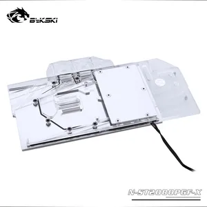 Bykski водный блок использовать для Zotac GeForce RTX 2080 AMP Extreme  PGF OCполное покрытие медный радиаторный блокRGB поддержка аура синхронизации