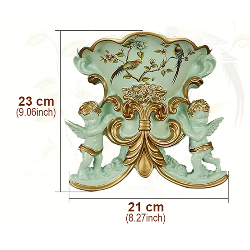1 комплект искусственный цветок роза Европейский два ангела настенный цветной