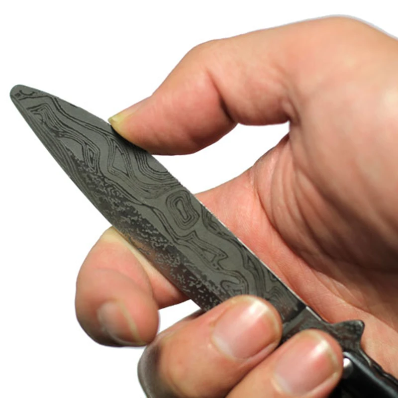 Butterfly In Knife Not Sharp Training Practice Folding Titanium Coated Stainless Steel Balisong Pocket Knives | Инструменты